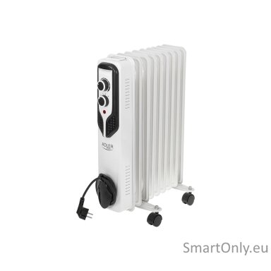 Adler | Oil-Filled Radiator | AD 7816 | Oil Filled Radiator | 2000 W | Number of power levels 3 | White