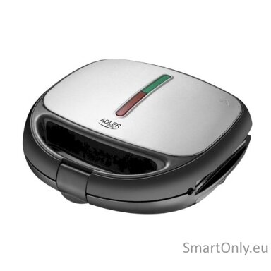 Adler Sandwich maker AD 3040 1200 W Number of plates 5 Number of pastry 2 Ceramic coating Black Adler Sandwich maker AD 3040 1200 W Number of plates 5 Number of pastry 2 Ceramic coating Black