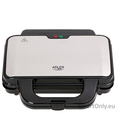 Adler Sandwich maker AD 3043 900 W Number of plates 1 Number of pastry 2 Black Adler Sandwich maker AD 3043 900 W Number of plates 1 Number of pastry 2 Black