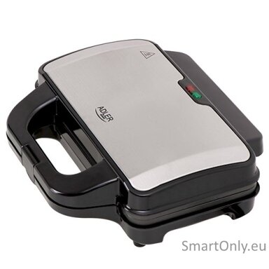 Adler Sandwich maker AD 3043 900 W Number of plates 1 Number of pastry 2 Black Adler Sandwich maker AD 3043 900 W Number of plates 1 Number of pastry 2 Black