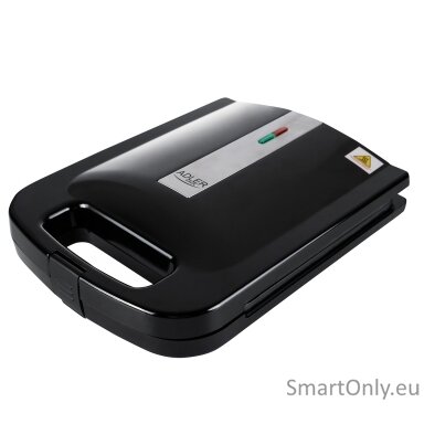 Adler | Sandwich Maker | AD 3055 | 1000 W | Number of plates 4 | Black Adler | Sandwich Maker | AD 3055 | 1000 W | Number of plates 4 | Black