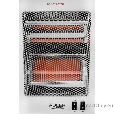 Adler | Heater | AD 7709 | Halogen Heater | 800 W | Number of power levels 2 | White 2 Adler | Heater | AD 7709 | Halogen Heater | 800 W | Number of power levels 2 | White 2
