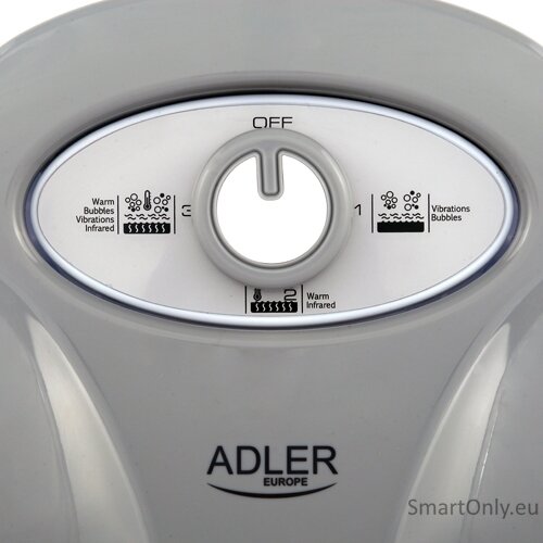 Adler | Foot massager | AD 2167 | White/Grey