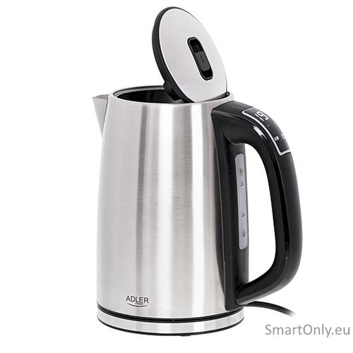 Adler Kettle AD 1340 Electric 2200 W 1.7 L Stainless steel 360° rotational base Inox 2 Adler Kettle AD 1340 Electric 2200 W 1.7 L Stainless steel 360° rotational base Inox 2