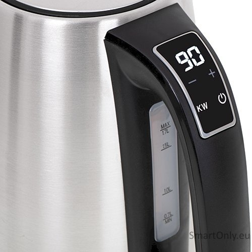 Adler Kettle AD 1340 Electric 2200 W 1.7 L Stainless steel 360° rotational base Inox 5 Adler Kettle AD 1340 Electric 2200 W 1.7 L Stainless steel 360° rotational base Inox 5