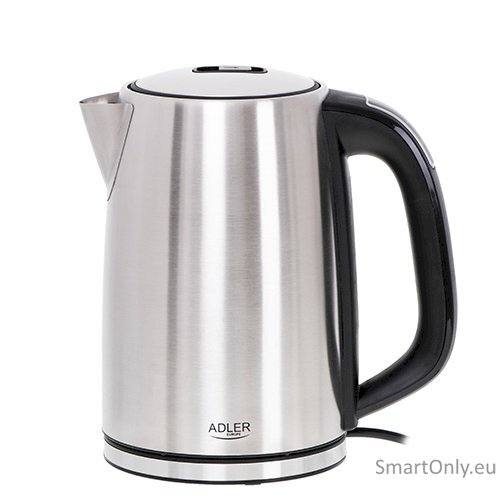 Adler Kettle AD 1340 Electric 2200 W 1.7 L Stainless steel 360° rotational base Inox Adler Kettle AD 1340 Electric 2200 W 1.7 L Stainless steel 360° rotational base Inox