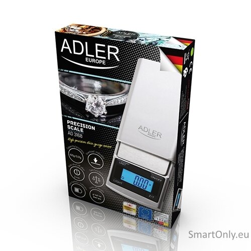 Adler | Precision Scale | AD 3168 | Silver 3