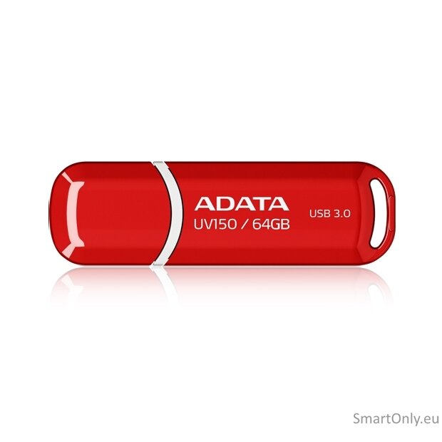 ADATA | UV150 | 64 GB | USB 3.0 | Red ADATA | UV150 | 64 GB | USB 3.0 | Red