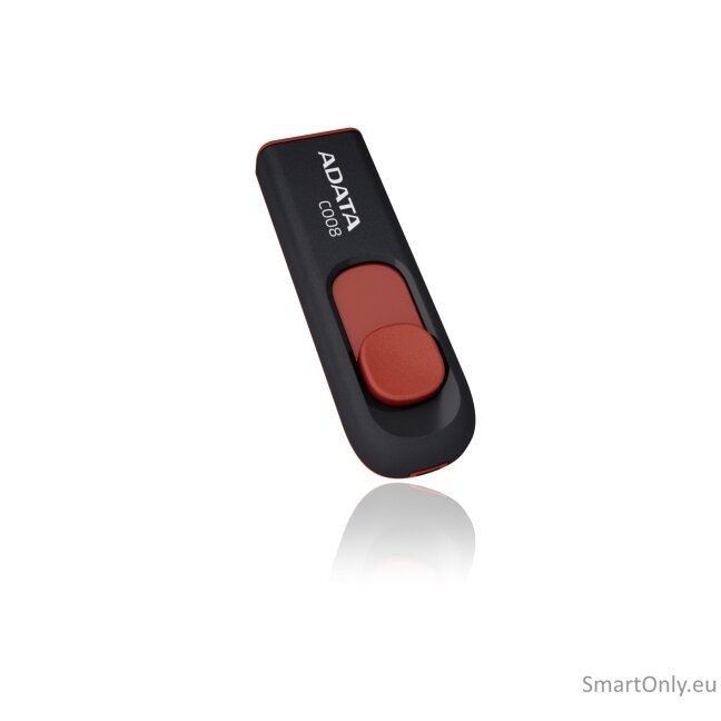 ADATA | C008 | 64 GB | USB 2.0 | Black/Red ADATA | C008 | 64 GB | USB 2.0 | Black/Red