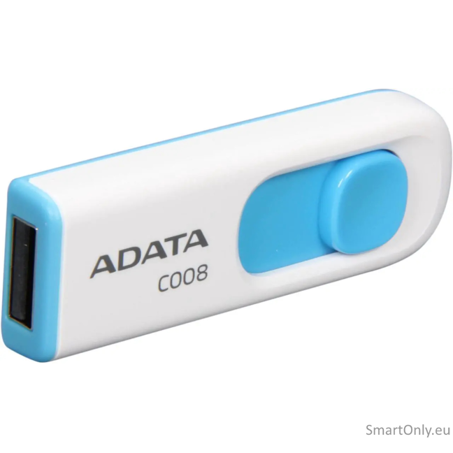 ADATA | C008 | 64 GB | USB 2.0 | White/Blue 1 ADATA | C008 | 64 GB | USB 2.0 | White/Blue 1