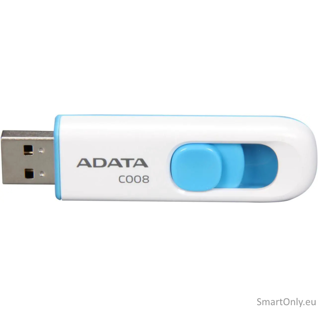 ADATA | C008 | 64 GB | USB 2.0 | White/Blue