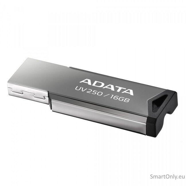 ADATA | FlashDrive UV250 | 16 GB | USB 2.0 | Silver ADATA | FlashDrive UV250 | 16 GB | USB 2.0 | Silver