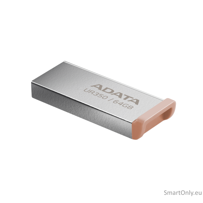 ADATA | USB Flash Drive | UR350 | 64 GB | USB 3.2 Gen1 | Brown 1