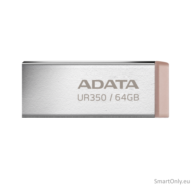 ADATA | USB Flash Drive | UR350 | 64 GB | USB 3.2 Gen1 | Brown