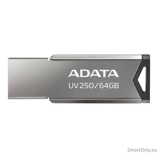 ADATA | USB Flash Drive | UV250 | 32 GB | USB 2.0 | Silver 2 ADATA | USB Flash Drive | UV250 | 32 GB | USB 2.0 | Silver 2