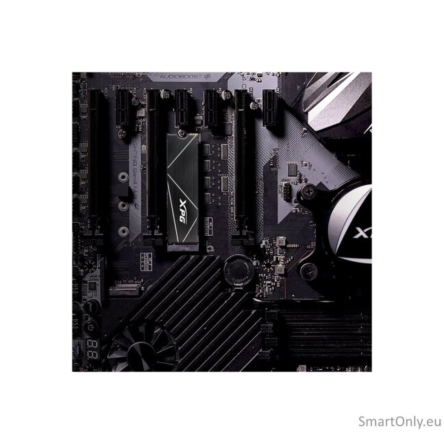 ADATA | XPG Gammix S70 BLADE | 2000 GB | SSD form factor M.2 2280 | Solid-state drive interface  PCIe Gen4x4 | Read speed 7400 MB/s | Write speed 6400 MB/s 11