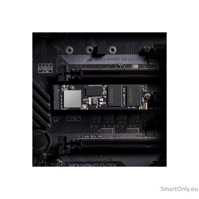 ADATA | XPG Gammix S70 BLADE | 2000 GB | SSD form factor M.2 2280 | Solid-state drive interface PCIe Gen4x4 | Read speed 7400 MB/s | Write speed 6400 MB/s 12 ADATA | XPG Gammix S70 BLADE | 2000 GB | SSD form factor M.2 2280 | Solid-state drive interface PCIe Gen4x4 | Read speed 7400 MB/s | Write speed 6400 MB/s 12