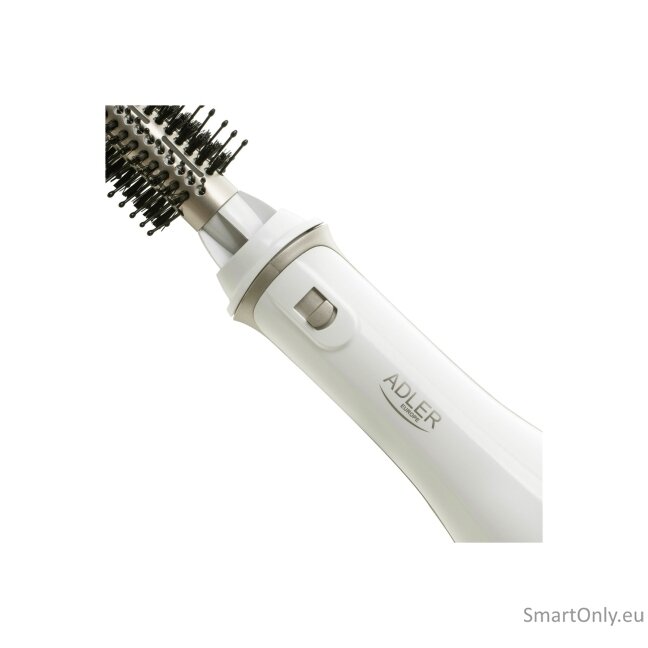 Adler 5-in-1 Curling Iron-Dryer | AD 2027 | Number of heating levels 2 | 1200 W | White/Champagne 24