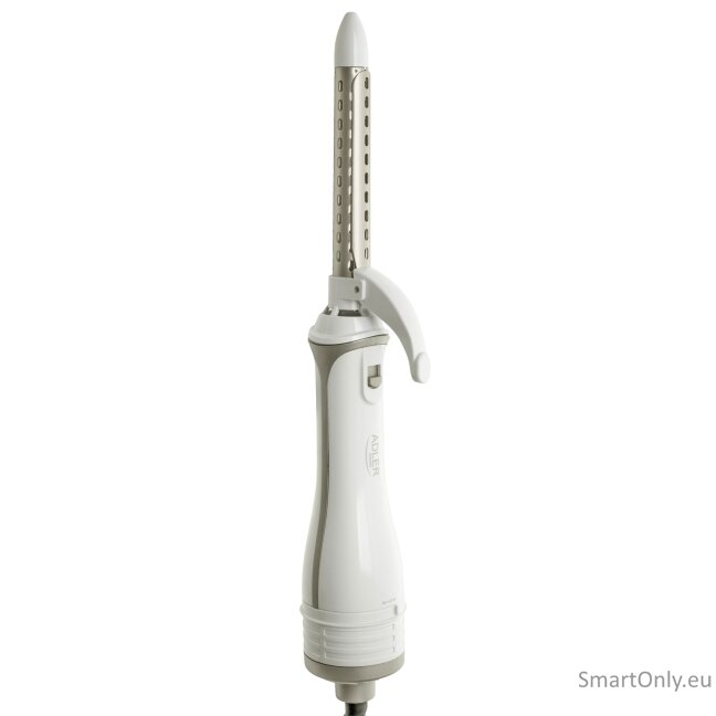 Adler 5-in-1 Curling Iron-Dryer | AD 2027 | Number of heating levels 2 | 1200 W | White/Champagne 6