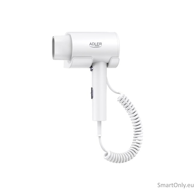 Adler AD 2285 Wall-Mount Hair Dryer, White 14 Adler AD 2285 Wall-Mount Hair Dryer, White 14