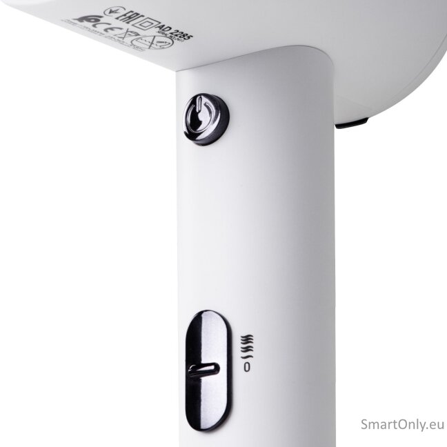 Adler AD 2285 Wall-Mount Hair Dryer, White 7 Adler AD 2285 Wall-Mount Hair Dryer, White 7