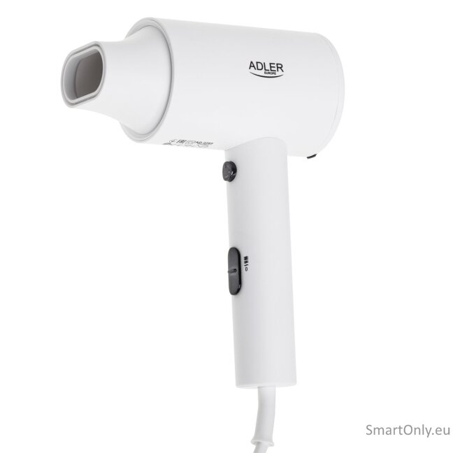 Adler AD 2285 Wall-Mount Hair Dryer, White 9 Adler AD 2285 Wall-Mount Hair Dryer, White 9