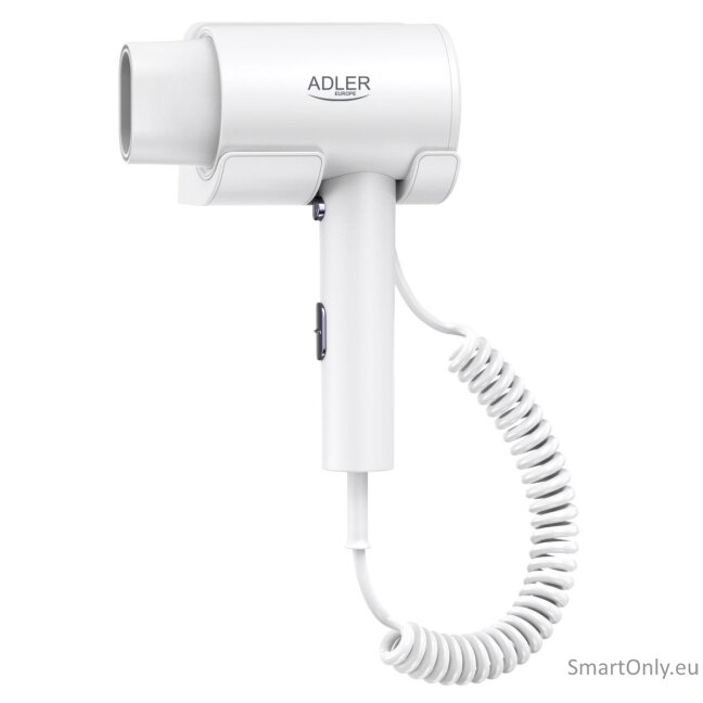Adler AD 2285 Wall-Mount Hair Dryer, White Adler AD 2285 Wall-Mount Hair Dryer, White