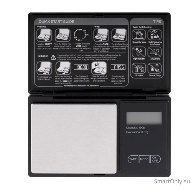 Adler AD 3176 Precision scale, Black Adler 1 Adler AD 3176 Precision scale, Black Adler 1