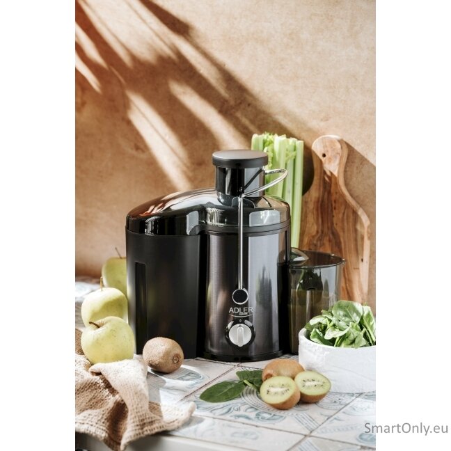 Adler AD 4132 | Type Juicer maker | Dark Inox | 800 W | Number of speeds 3 6 Adler AD 4132 | Type Juicer maker | Dark Inox | 800 W | Number of speeds 3 6