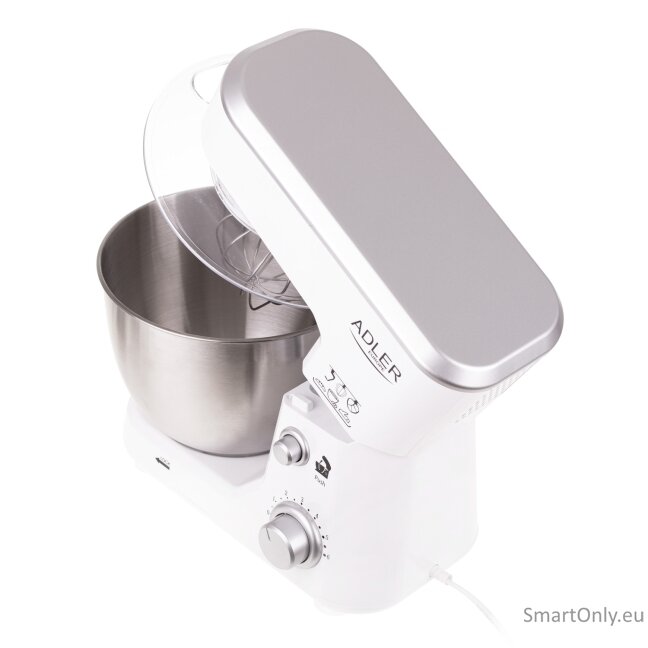 Adler | AD 4216 | 1000 W | Number of speeds 6 | Bowl capacity 4 L | White 3