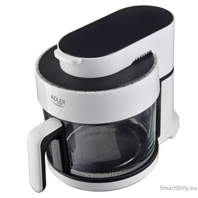 Adler Air Fryer Oven with Glass Bowl | AD 6316 | Power 1200 W | Capacity 3 L | Convection | White/Black Adler Air Fryer Oven with Glass Bowl | AD 6316 | Power 1200 W | Capacity 3 L | Convection | White/Black