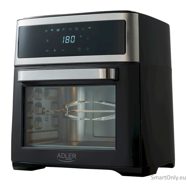 Adler Airfryer Oven AD 6309 Power 1700 W Capacity 13 L Stainless steel/Black 3 Adler Airfryer Oven AD 6309 Power 1700 W Capacity 13 L Stainless steel/Black 3