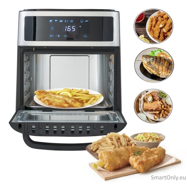 Adler Airfryer Oven AD 6309 Power 1700 W Capacity 13 L Stainless steel/Black 9 Adler Airfryer Oven AD 6309 Power 1700 W Capacity 13 L Stainless steel/Black 9
