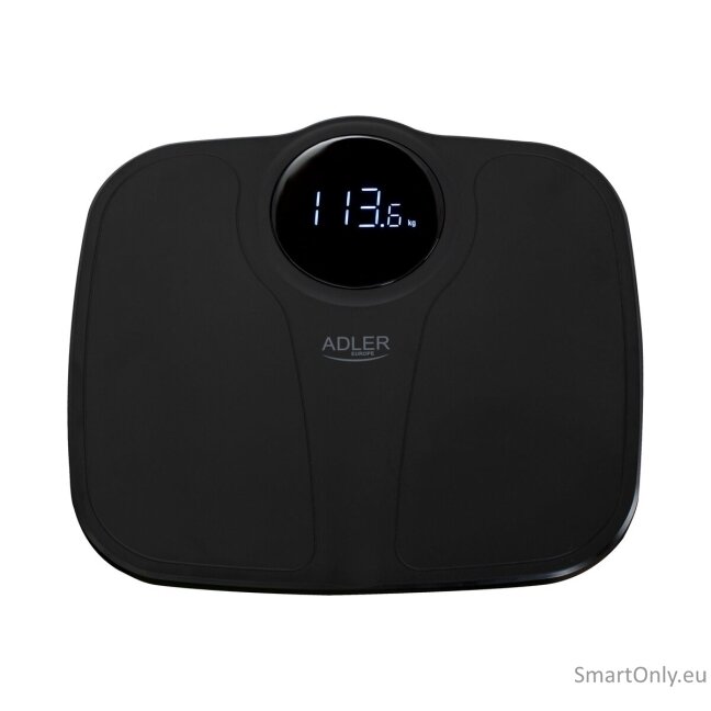 Adler | Bathroom Scale | AD 8172b | Maximum weight (capacity) 180 kg | Accuracy 100 g | Body Mass Index (BMI) measuring | Black 4