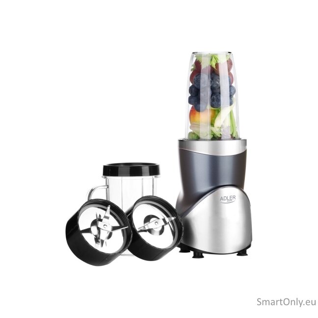 Adler Blender Smoothie Set AD 4084 Tabletop 1200 W Jar material BPA-Free EU Plug 12 Adler Blender Smoothie Set AD 4084 Tabletop 1200 W Jar material BPA-Free EU Plug 12
