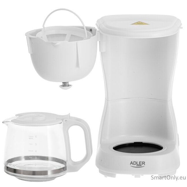 Adler Coffee Maker | AD 4381w | Drip | 600 W | White 3