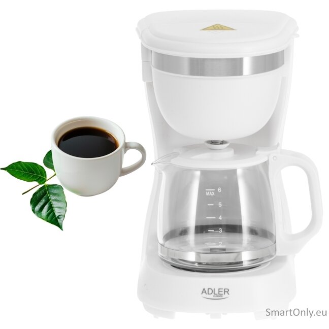 Adler Coffee Maker | AD 4381w | Drip | 600 W | White 4