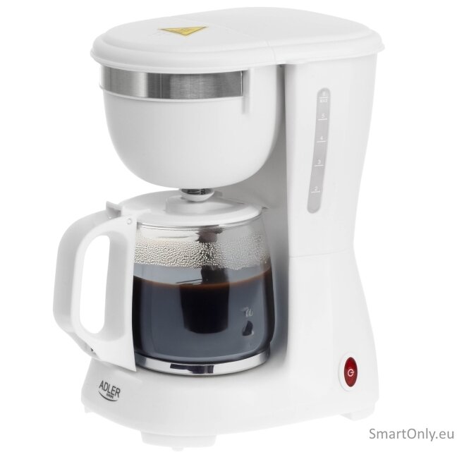 Adler Coffee Maker | AD 4381w | Drip | 600 W | White Adler Coffee Maker | AD 4381w | Drip | 600 W | White