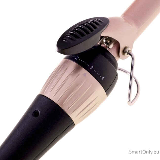 Adler Curling Iron AD 2116 Ceramic heating system, Barrel diameter 19 mm, Temperature (max) 200 °C, 36 W, Black/Pink 2 Adler Curling Iron AD 2116 Ceramic heating system, Barrel diameter 19 mm, Temperature (max) 200 °C, 36 W, Black/Pink 2