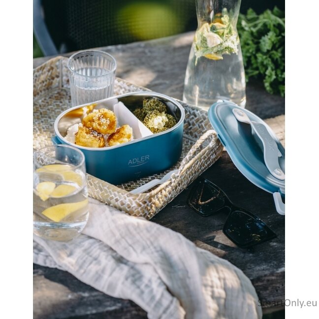 Adler Electric Lunch Box | AD 4505 | Material Plastic | Blue 7 Adler Electric Lunch Box | AD 4505 | Material Plastic | Blue 7