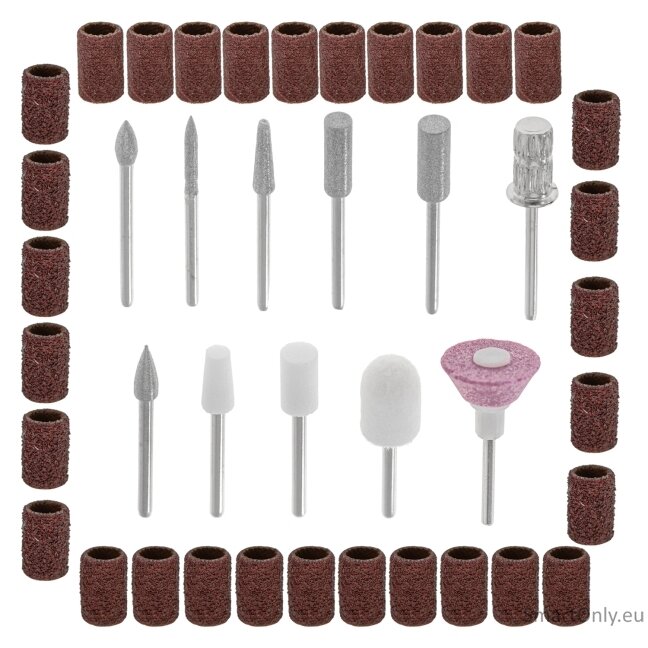Adler | Electric Nail Drill Set | AD 2181 | Number of power levels 5 | Pink 9 Adler | Electric Nail Drill Set | AD 2181 | Number of power levels 5 | Pink 9
