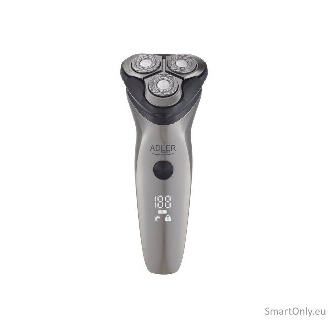 Adler | Electric Shaver with Beard Trimmer | AD 2945 | Operating time (max) 60 min | Wet & Dry 9 Adler | Electric Shaver with Beard Trimmer | AD 2945 | Operating time (max) 60 min | Wet & Dry 9