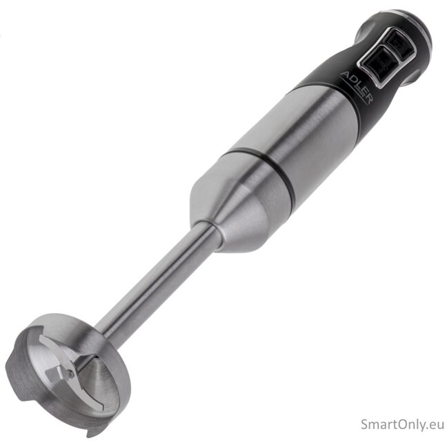 Adler | Hand Blender | AD 4628 | Hand Blender | 1900 W | Number of speeds 1 | Turbo mode | Ice crushing | Stainless Steel/Black 1 Adler | Hand Blender | AD 4628 | Hand Blender | 1900 W | Number of speeds 1 | Turbo mode | Ice crushing | Stainless Steel/Black 1