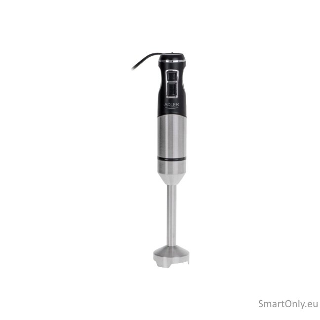 Adler | Hand Blender | AD 4628 | Hand Blender | 1900 W | Number of speeds 1 | Turbo mode | Ice crushing | Stainless Steel/Black 8