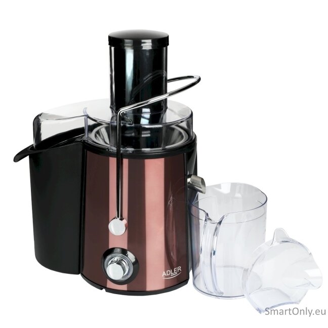 Adler Juicer AD 4129 Type Juicer maker Copper 1000 W Number of speeds 2 2 Adler Juicer AD 4129 Type Juicer maker Copper 1000 W Number of speeds 2 2