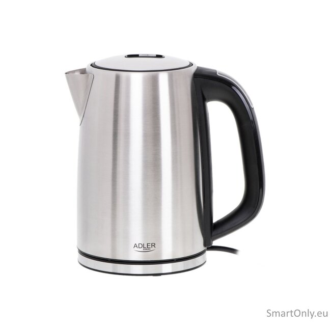 Adler Kettle AD 1340	 Electric 2200 W 1.7 L Stainless steel 360° rotational base Inox 7