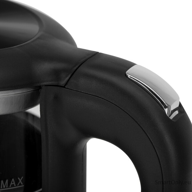 Adler Kettle with LED Display | AD 1305 | Electric | 2200 W | 1.7 L | Plastic | 360° rotational base | Black/Silver 6 Adler Kettle with LED Display | AD 1305 | Electric | 2200 W | 1.7 L | Plastic | 360° rotational base | Black/Silver 6