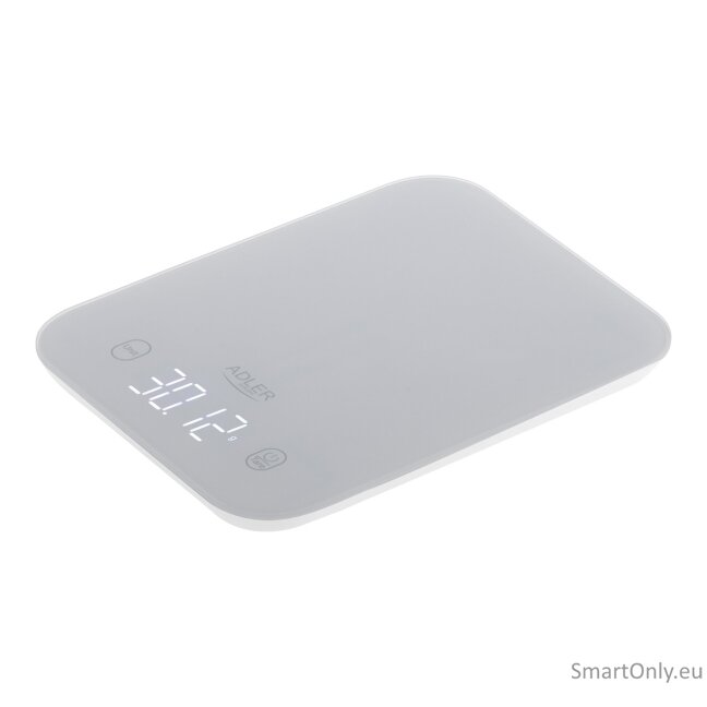 Adler Kitchen Scale | AD 3181g | Graduation 1 g | Display type LED | Grey 4 Adler Kitchen Scale | AD 3181g | Graduation 1 g | Display type LED | Grey 4