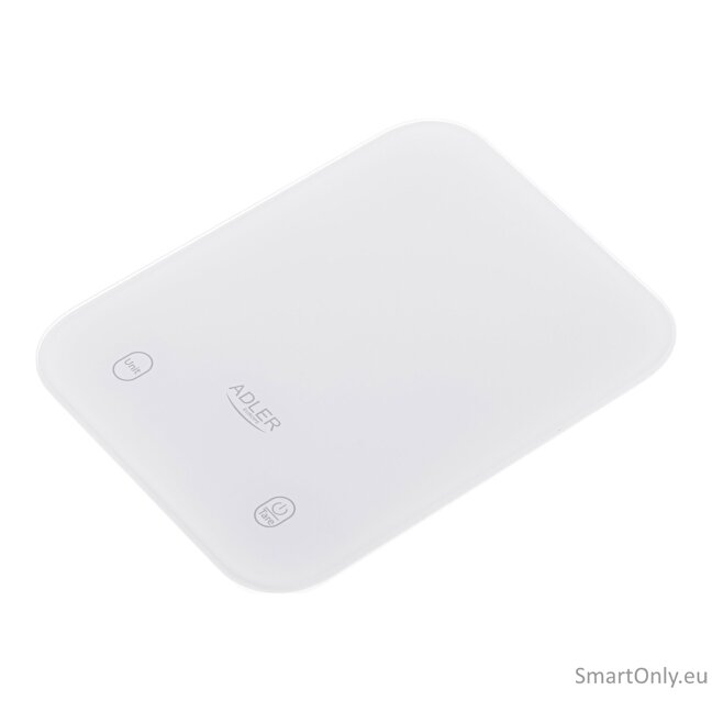 Adler Kitchen Scale | AD 3181w | Graduation 1 g | Display type LED | White 4 Adler Kitchen Scale | AD 3181w | Graduation 1 g | Display type LED | White 4