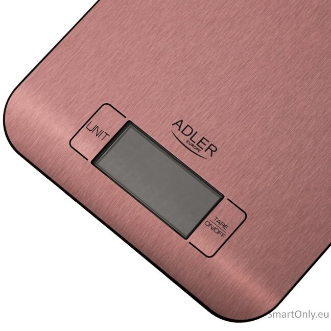 Adler Kitchen Scale | AD 3183c | Graduation 1 g | Copper 2 Adler Kitchen Scale | AD 3183c | Graduation 1 g | Copper 2